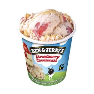 Ben & Jerry's - Strawberry Cheesecake 500 Mililitros