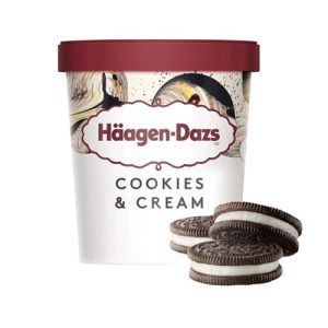 Häagen Dazs - Cookies & Cream Grande 460ml